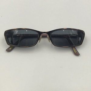 Sigrid Olsen Bronze Metal Rectangle Sunglasses